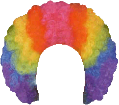 rainbow hair